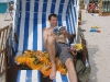 Strandkorbpause in Binz Strandkorbpause in Binz