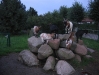 Ziegen beim Campingplatz Ziegen beim Campingplatz