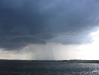 Gewitter bei der Überfahrt Gewitter bei der Überfahrt