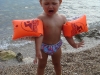 Am Strand von Punat Am Strand von Punat