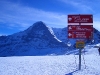 Sicht auf die Eiger Nordwand vom Männlichen Sicht auf die Eiger Nordwand vom Männlichen
