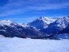 Sicht auf Grindelwald vom Männlichen Sicht auf Grindelwald vom Männlichen